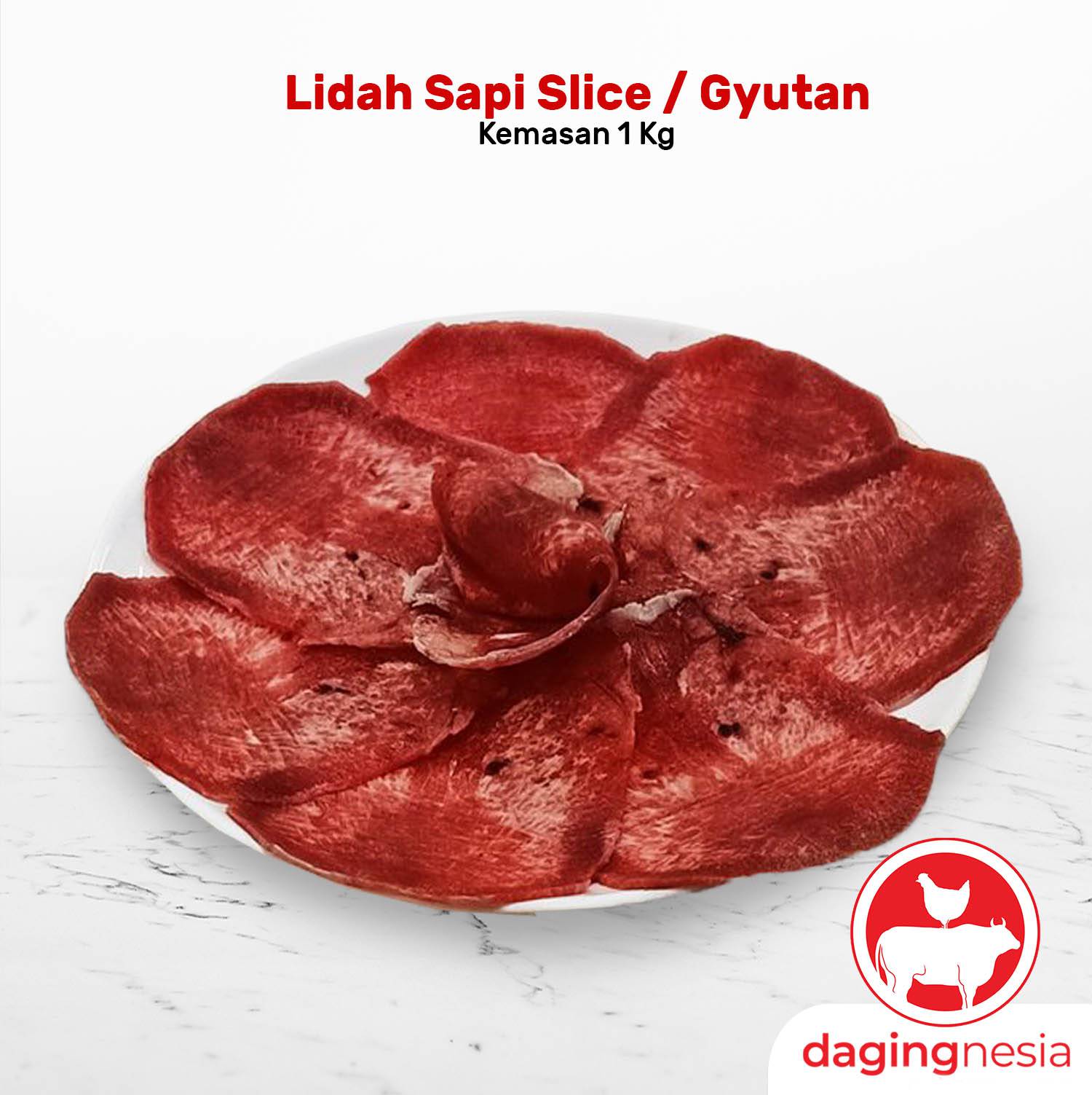 Lidah Sapi Slice – 1 Kg