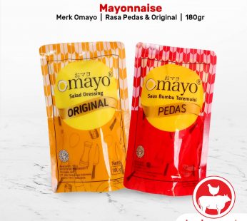 Mayonase Omayo Rasa Original Premium Quality Standing Pouch – 180gr