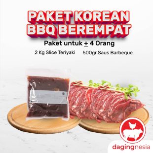 Paket Korean BBQ Untuk Berempat