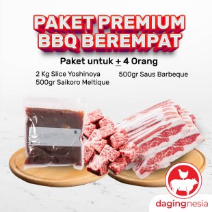 Paket Premium BBQ Untuk Berempat