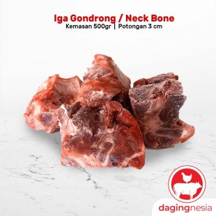 Iga Gondrong / Neckbone – 500gr