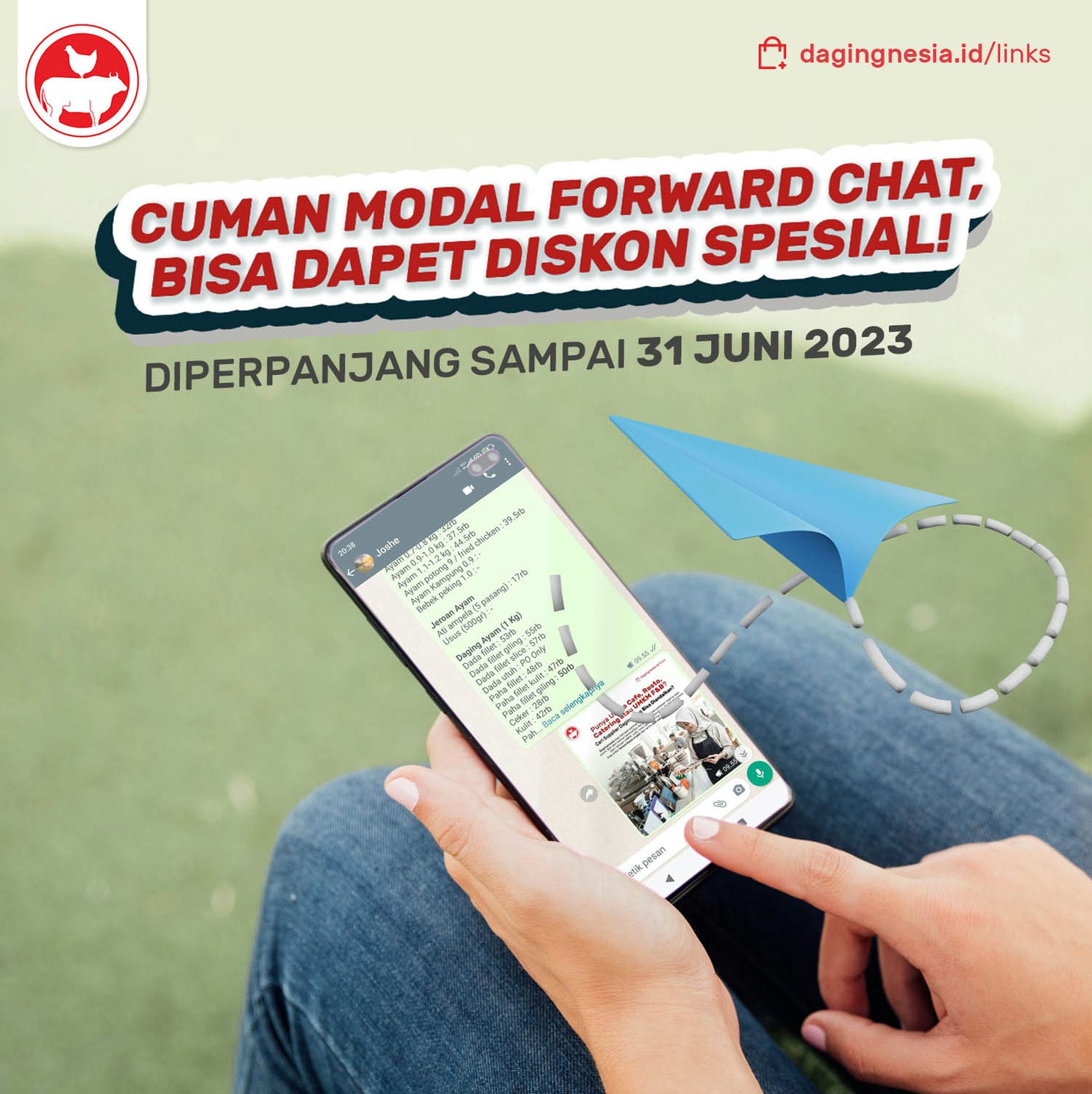 Prmo Forward Chat Diperpanjang!