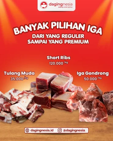 Banyak Pilihan Iga Untuk Masakanmu!