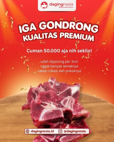 Iga Gondrong, Iga Berkualitas dengan Harga Cuma Rp50.000