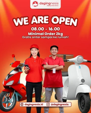 Now, We Are Open!