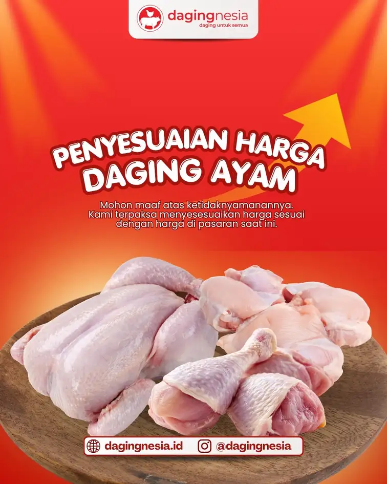Informasi Penyesuaian Harga Daging Ayam