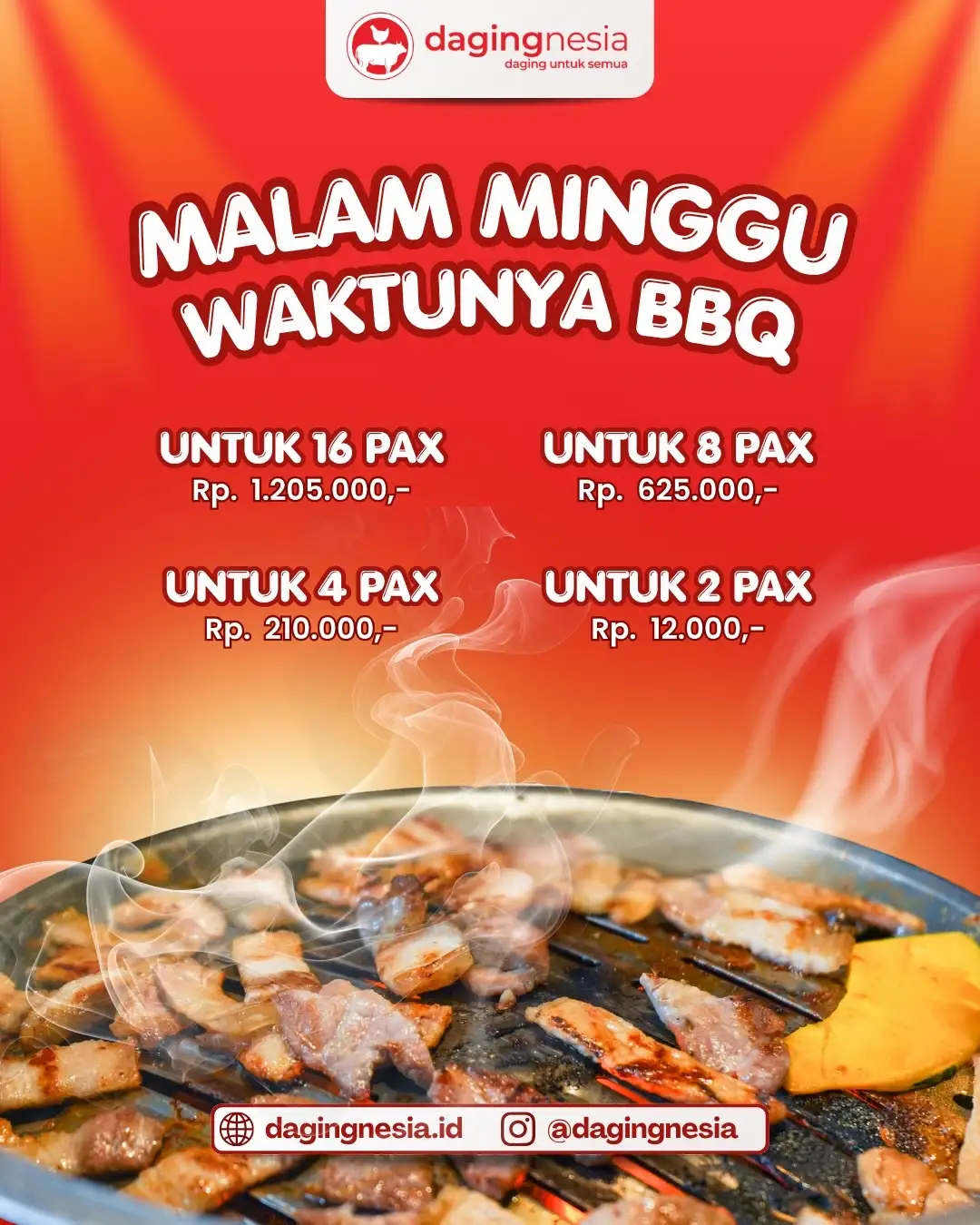 Malam Minggu, Yuk Kita BBQ!