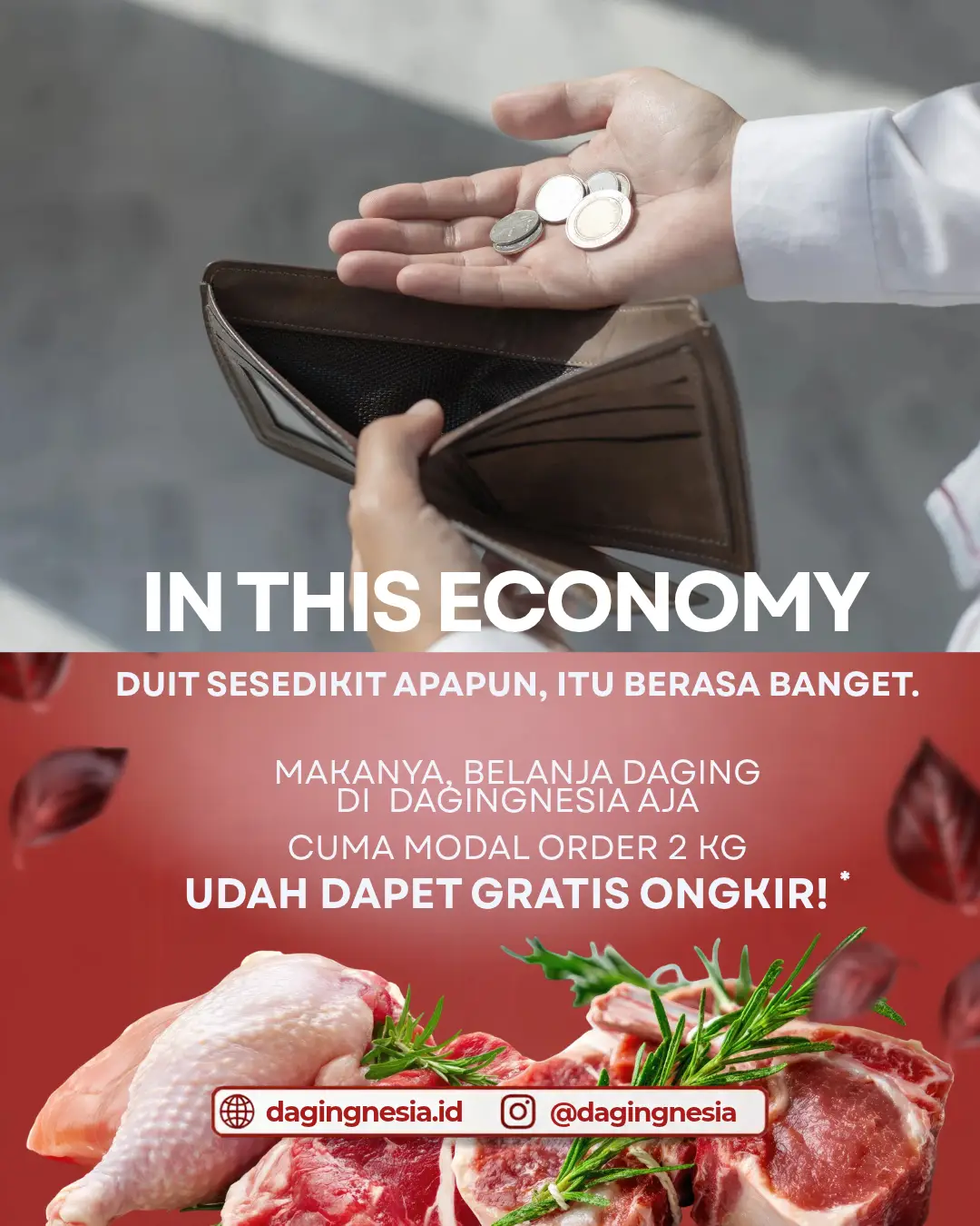 In this economy, hemat sedikit pun berarti!